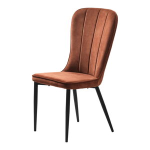 Oranžová jedálenská stolička Unique Furniture Hudson