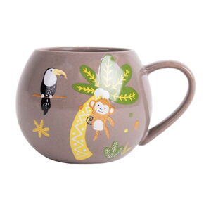 Hnedý detský hrnček 160 ml Jungle – Ladelle