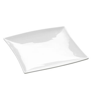 Biely porcelánový dezertný tanier Maxwell & Williams East Meets West, 18,5 x 17,5 cm