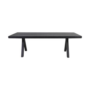Čierny jedálenský stôl 100x240 cm Muden – Light & Living