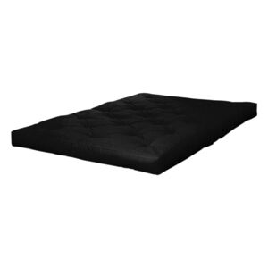 Čierny stredne tvrdý futónový matrac 160x200 cm Coco Black – Karup Design