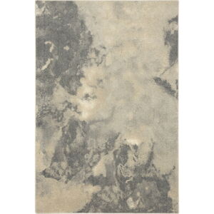 Béžový vlnený koberec 133x180 cm Blur – Agnella
