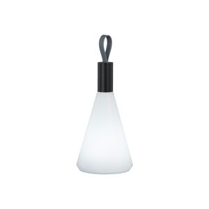 Biela/čierna LED stolová lampa (výška  31,5 cm) Prian – Fischer & Honsel