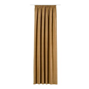 Hnedý zamatový záves 140x260 cm Novara – Mendola Fabrics