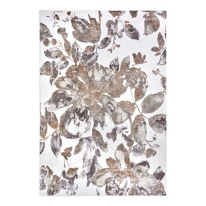 Sivo-hnedý koberec 57x90 cm Shine Floral – Hanse Home