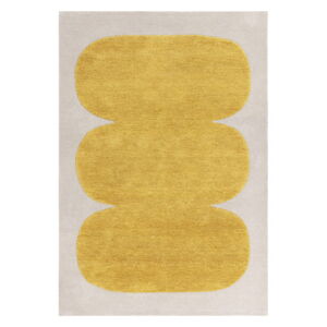 Okrovožltý ručne tkaný vlnený koberec 200x290 cm Canvas – Asiatic Carpets