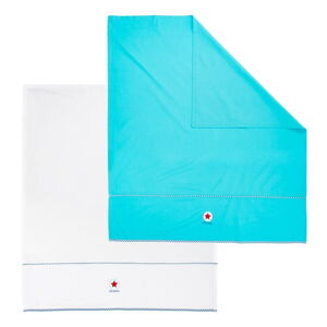 Modro-biela súprava 2 detských plachiet Tiseco Home Studio, 80 x 100 cm