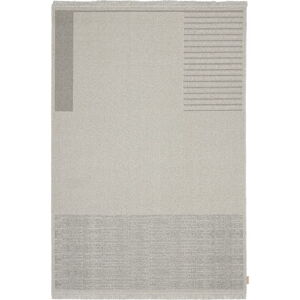 Svetlosivý vlnený koberec 160x230 cm Nizer – Agnella