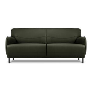 Zelená kožená pohovka Windsor & Co Sofas Neso, 175 x 90 cm