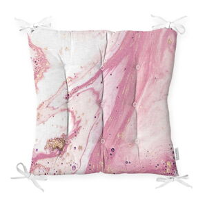 Sedák s prímesou bavlny Minimalist Cushion Covers Pinky Abstract, 40 x 40 cm