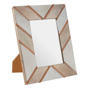 Biely/béžový drevený rámček 22x28 cm Bowerbird – Premier Housewares