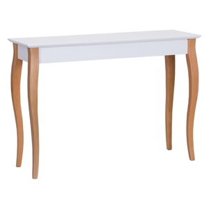 Biely odkladací stolík Ragaba Console, dĺžka 105 cm