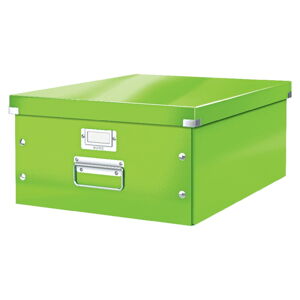 Zelená úložná škatuľa Leitz Universal, dĺžka 48 cm
