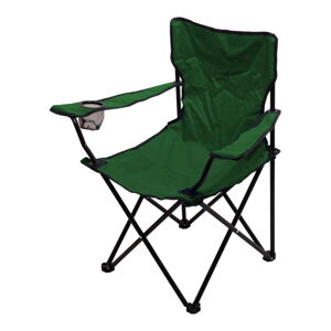 Zelená skladacia kempingová stolička Cattara Bari