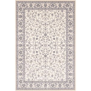 Krémovobiely vlnený koberec 133x180 cm Philip – Agnella