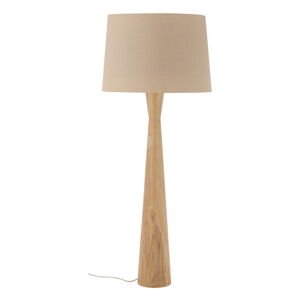 Béžová stojacia lampa s textilným tienidlom (výška  130 cm) Leonor – Bloomingville
