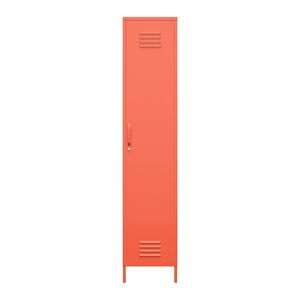 Oranžová kovová komoda Novogratz Cache, 38 x 185 cm