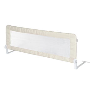 Bielo-béžová zábrana na posteľ – Roba