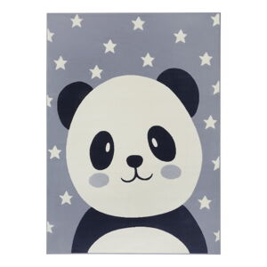 Šedý detský koberec 220x160 cm Panda Pebbles - Hanse Home