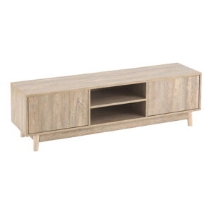 V prírodnej farbe TV stolík v dekore duba 140x41,5 cm Urban – Casa Selección