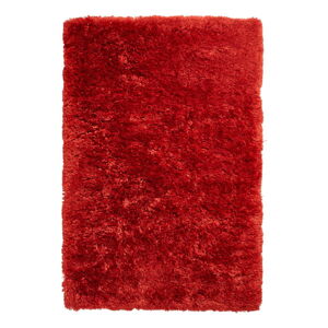 Červený ručne tuftovaný koberec Think Rugs Polar PL Terra, 80 × 150 cm