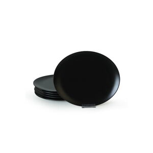 Čierne keramické taniere v súprave 6 ks ø 32 cm – Hermia
