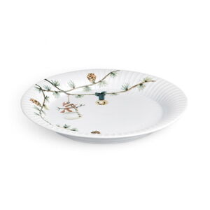 Porcelánový vianočný tanier Kähler Design Hammershoi Christmas Plate, ⌀ 22 cm