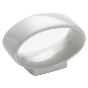Biely porcelánový krúžok na obrúsky Maxwell & Williams Basic