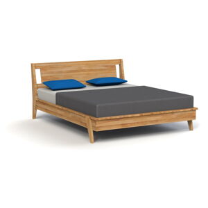 Dvojlôžková posteľ z dubového dreva 200x200 cm Retro 2 - The Beds