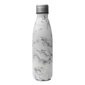 Antikoro termofľaša s motívom mramoru Sabichi Stainless Steel Bottle, 450 ml