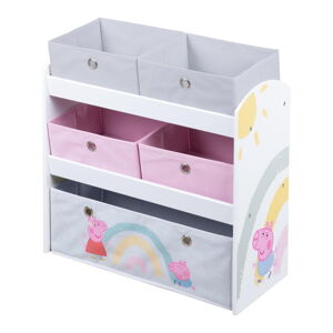 Detský organizér na hračky 63.5x29.5x67 cm Peppa Pig – Roba