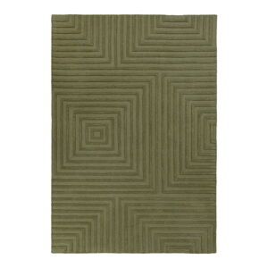 Zelený vlnený koberec Flair Rugs Estela, 160 x 230 cm