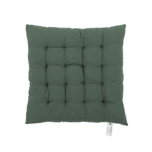 Zelený sedák na stoličky Tiseco Home Studio, 40 x 40 cm