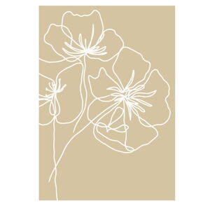 Plagát 29x41.4 cm Kvetoucí - Veronika Boulová