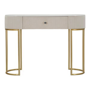 Béžový konzolový stolík 100x40 cm Montpellier - Mauro Ferretti
