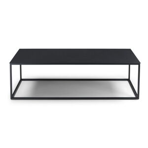 Čierny kovový konferenčný stolík 40x120 cm Store – Spinder Design
