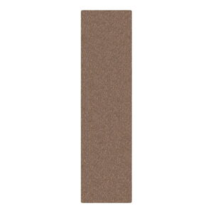Hnedý behúň z recyklovaných vlákien 60x230 cm Velvet – Flair Rugs