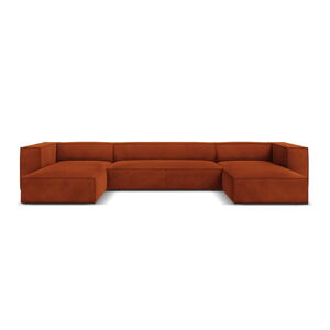 Oranžová rohová pohovka (do "U") Madame - Windsor & Co Sofas