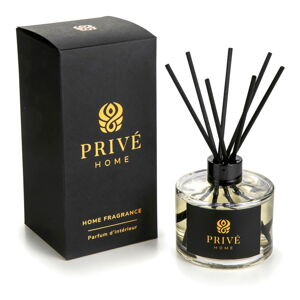 Tyčinkový difuzér Privé Home Black Wood, 200 ml