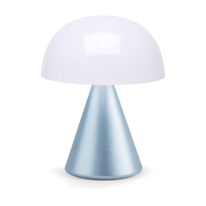 Biela/svetlomodrá LED stolová lampa (výška  17 cm) Mina L – Lexon