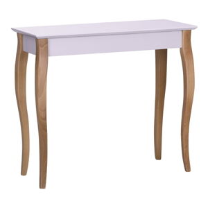 Ružový odkladací stolík Ragaba Console, dĺžka 85 cm