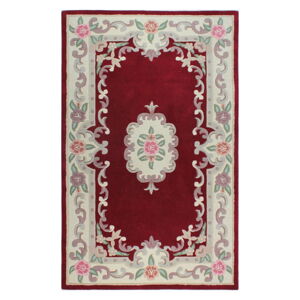 Červený vlnený koberec Flair Rugs Aubusson, 150 × 240 cm