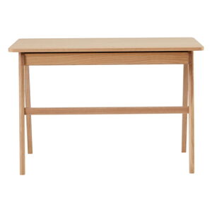 Pracovný stôl s doskou z dubového dreva 110x55.5 cm Home - Hammel Furniture