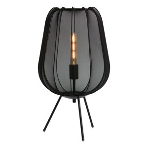 Čierna stolová lampa (výška 60 cm) Plumeria - Light & Living