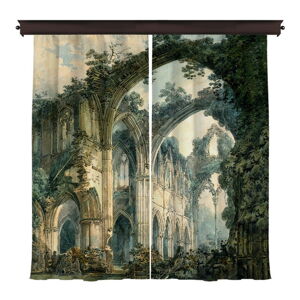 Sada 2 závesov Curtain Runna, 140 × 260 cm