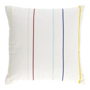 Biela obliečka vankúš z organickej bavlny Kave Home Nahilin, 45 x 45 cm