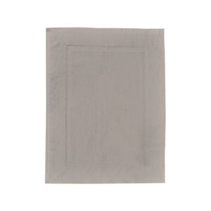 Sivobéžová bavlnená kúpeľňová predložka Wenko, 50 × 70 cm