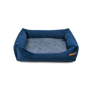 Modrý/tmavosivý pelech pre psa 65x75 cm SoftBED Eco – Rexproduct