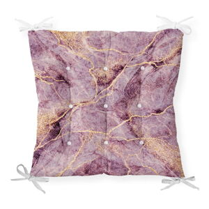 Sedák s prímesou bavlny Minimalist Cushion Covers Lila Marble, 40 x 40 cm