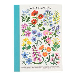 Zápisník 60 stránok formát A6 Wild Flowers – Rex London